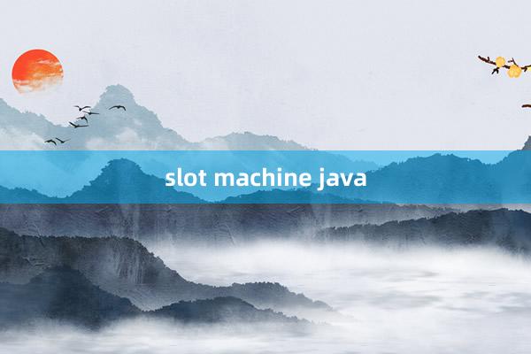 slot machine java