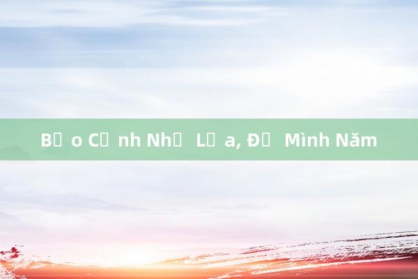 Bảo Cảnh Như Lửa， Để Mình Năm