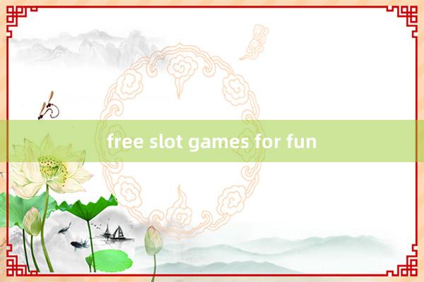 free slot games for fun